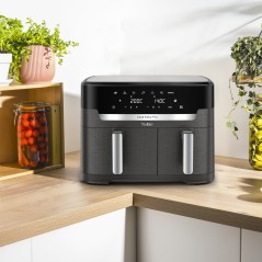 Tefal Easy Fry Dual XXL EY942HE0 - Powerful 2020W Air Fryer for Healthy & Crispy Cooking!
